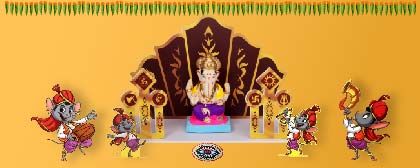 Ganesh  Decoration